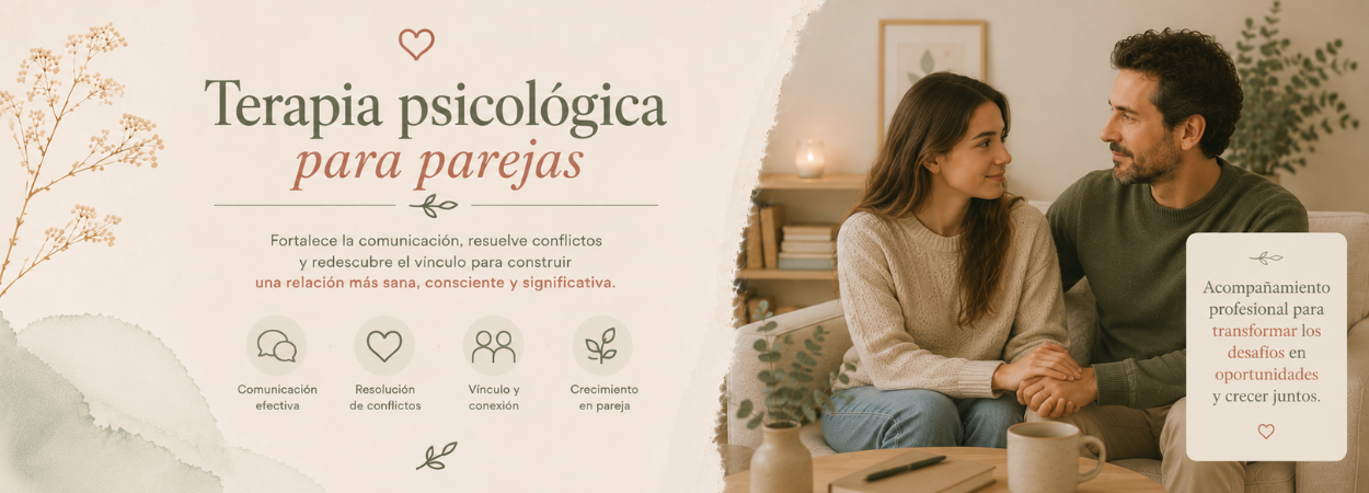 Terapia psicológica para parejas | El baul de psicologia